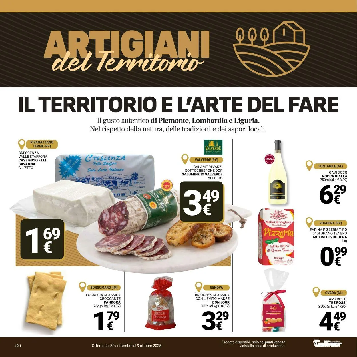 Gulliver Volantino attuale da 30 settembre a 9 ottobre di 2025 - Pagina del volantino 10