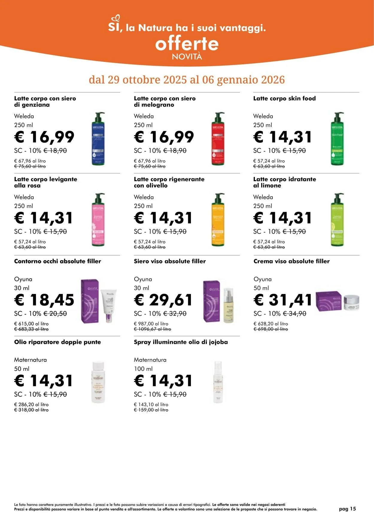 Natura Sì Volantino attuale da 1 dicembre a 1 gennaio di 2026 - Pagina del volantino 15