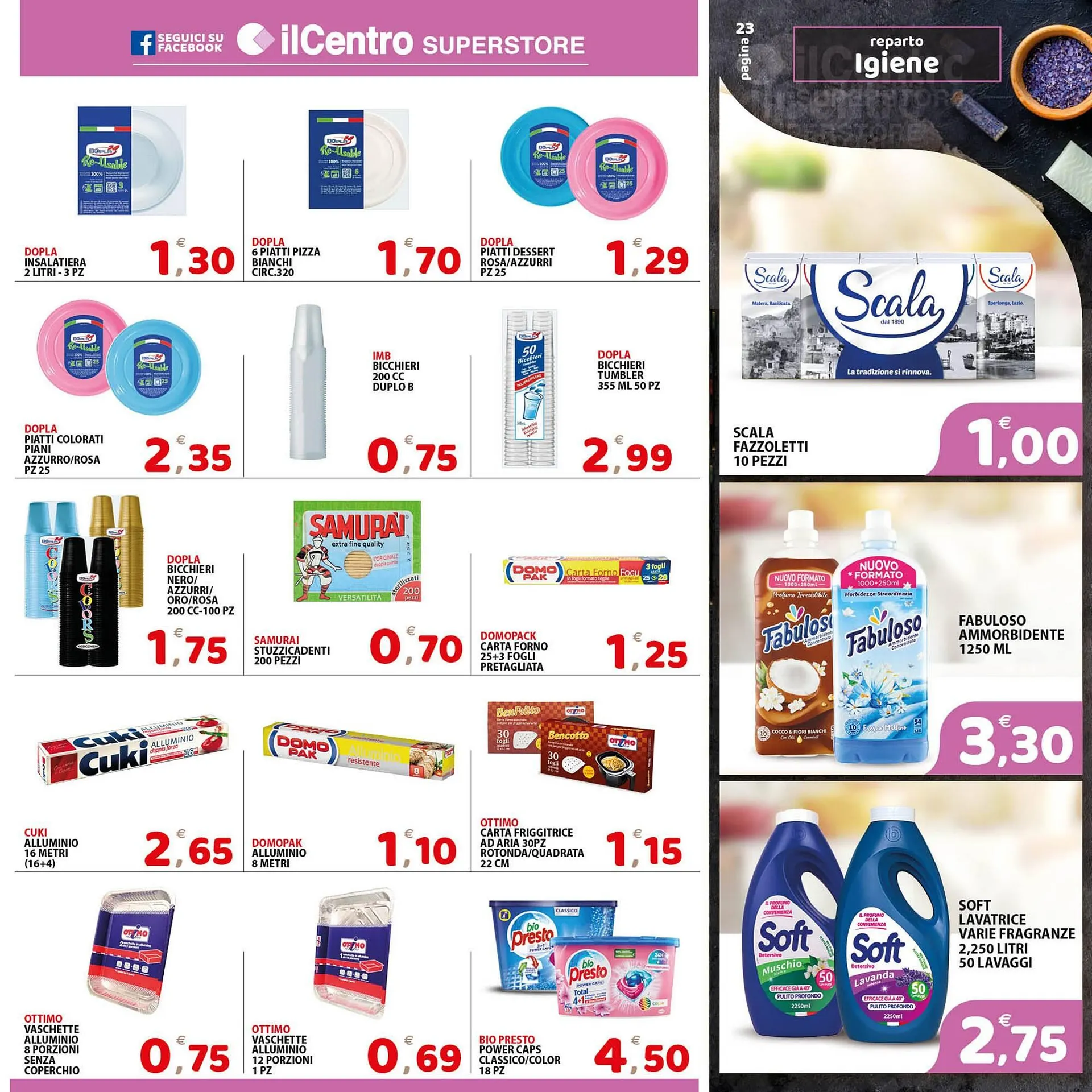 Volantino Il Centro Superstore da 19 febbraio a 4 marzo di 2025 - Pagina del volantino 23