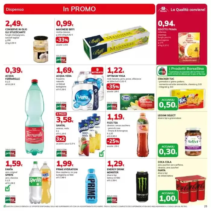 Più Bassi da 25 marzo a 7 aprile di 2025 - Pagina del volantino 25