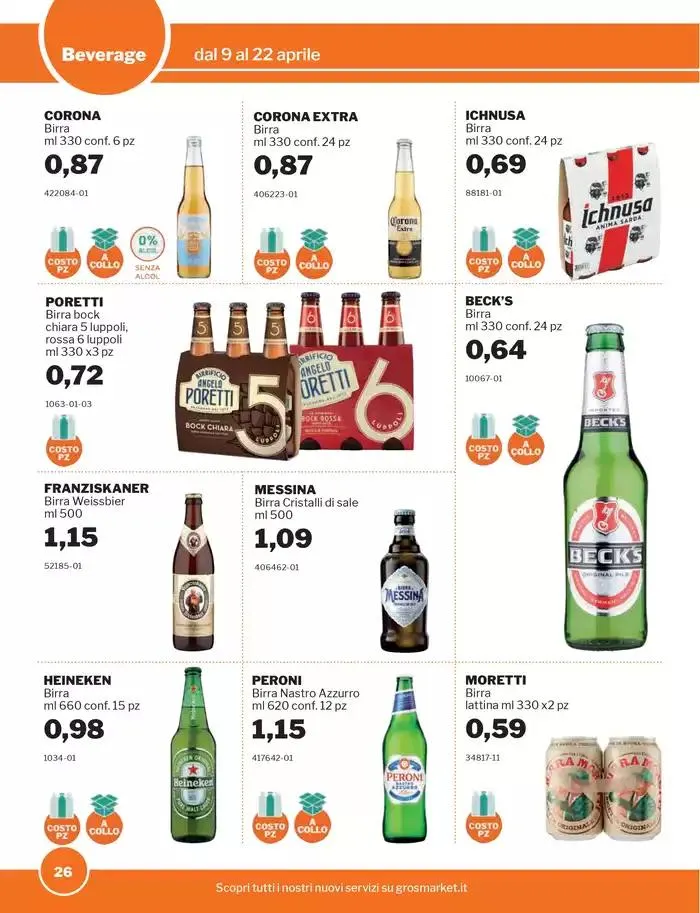 Promozioni da 9 aprile a 22 aprile di 2025 - Pagina del volantino 26