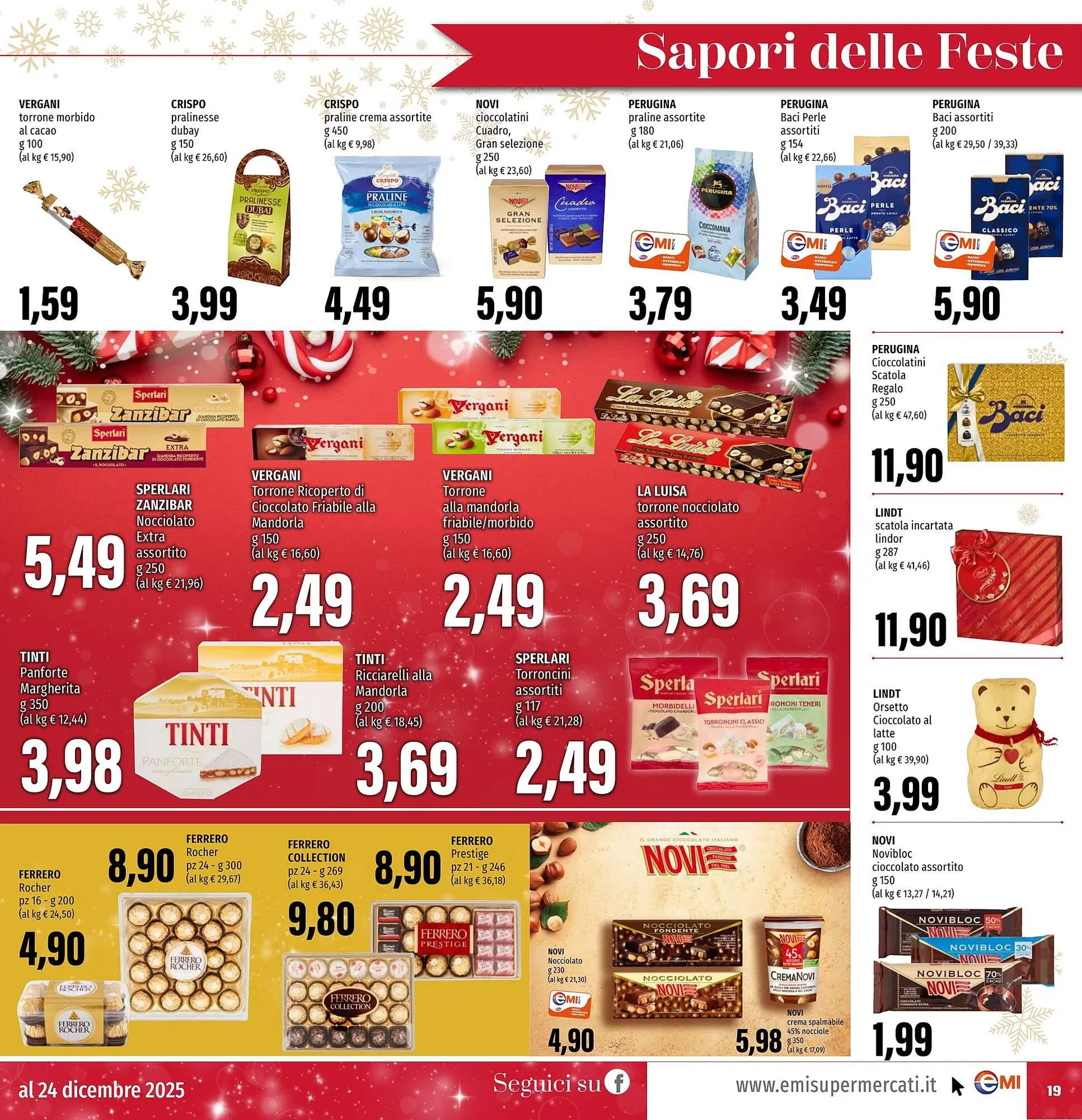 Volantino Emi Supermercati da 11 dicembre a 24 dicembre di 2025 - Pagina del volantino 19