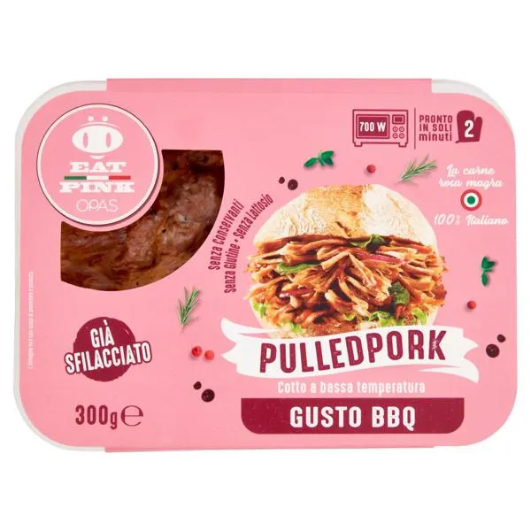 Eat Pink Pulledpork Gusto BBQ 300 g