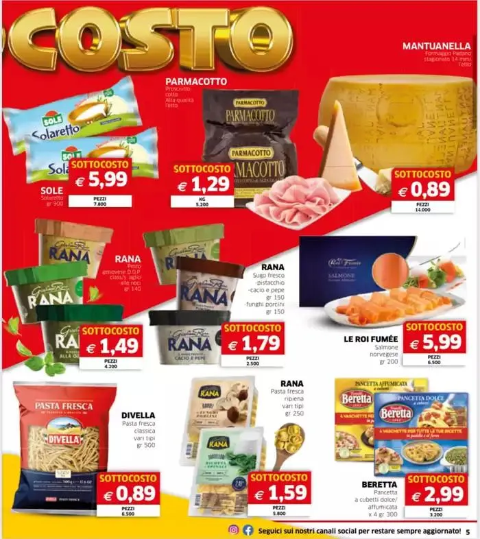 Sottocosto da 29 ottobre a 6 novembre di 2024 - Pagina del volantino 5