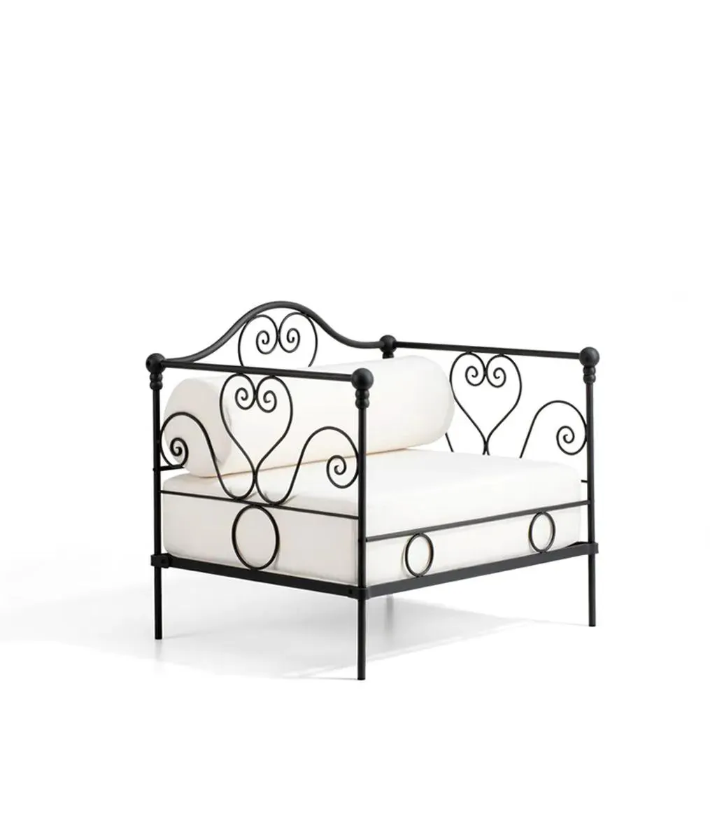 Poltrona large Aurora in ferro