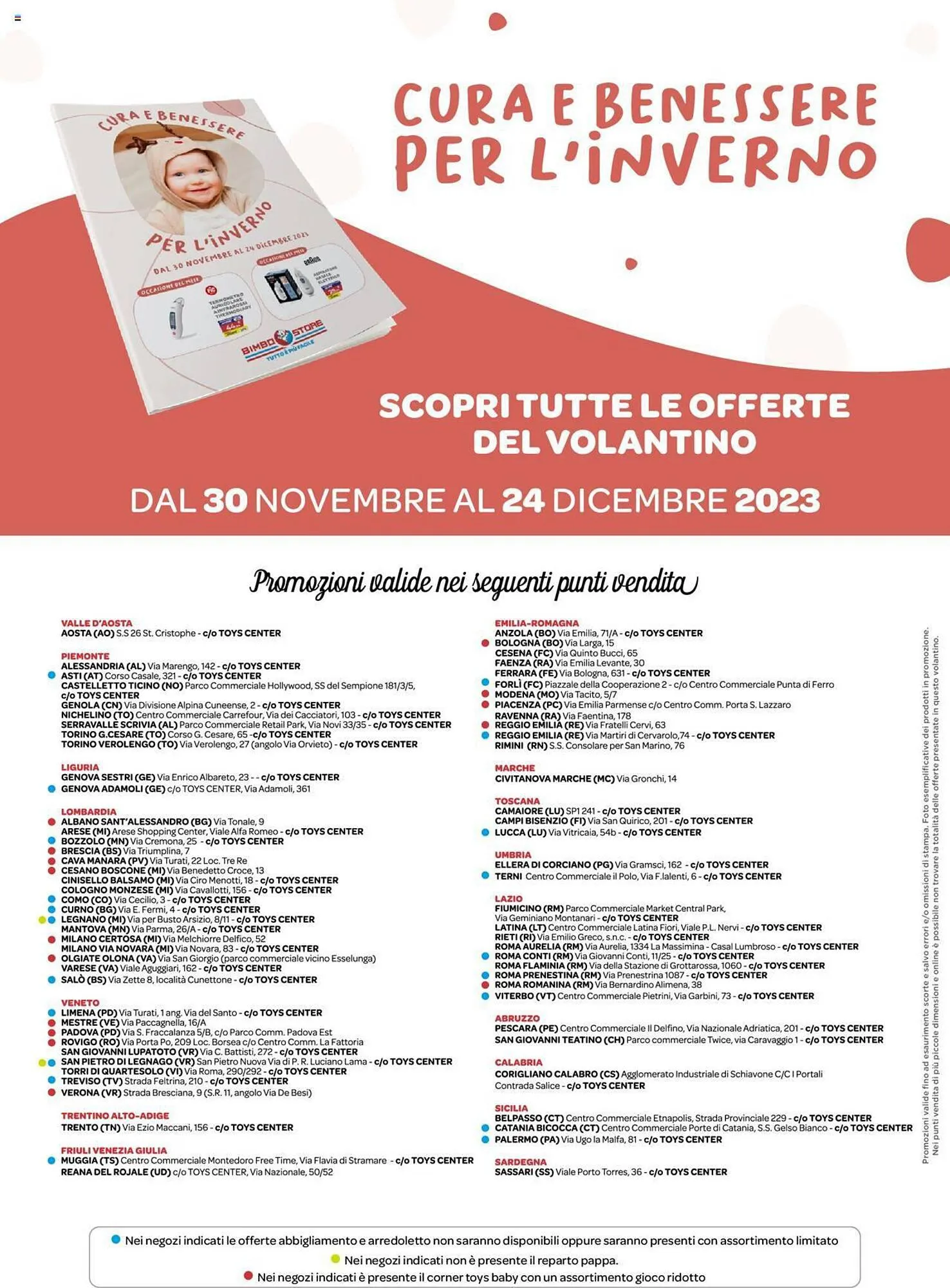Volantino Bimbo Store da 30 novembre a 24 dicembre di 2023 - Pagina del volantino 22