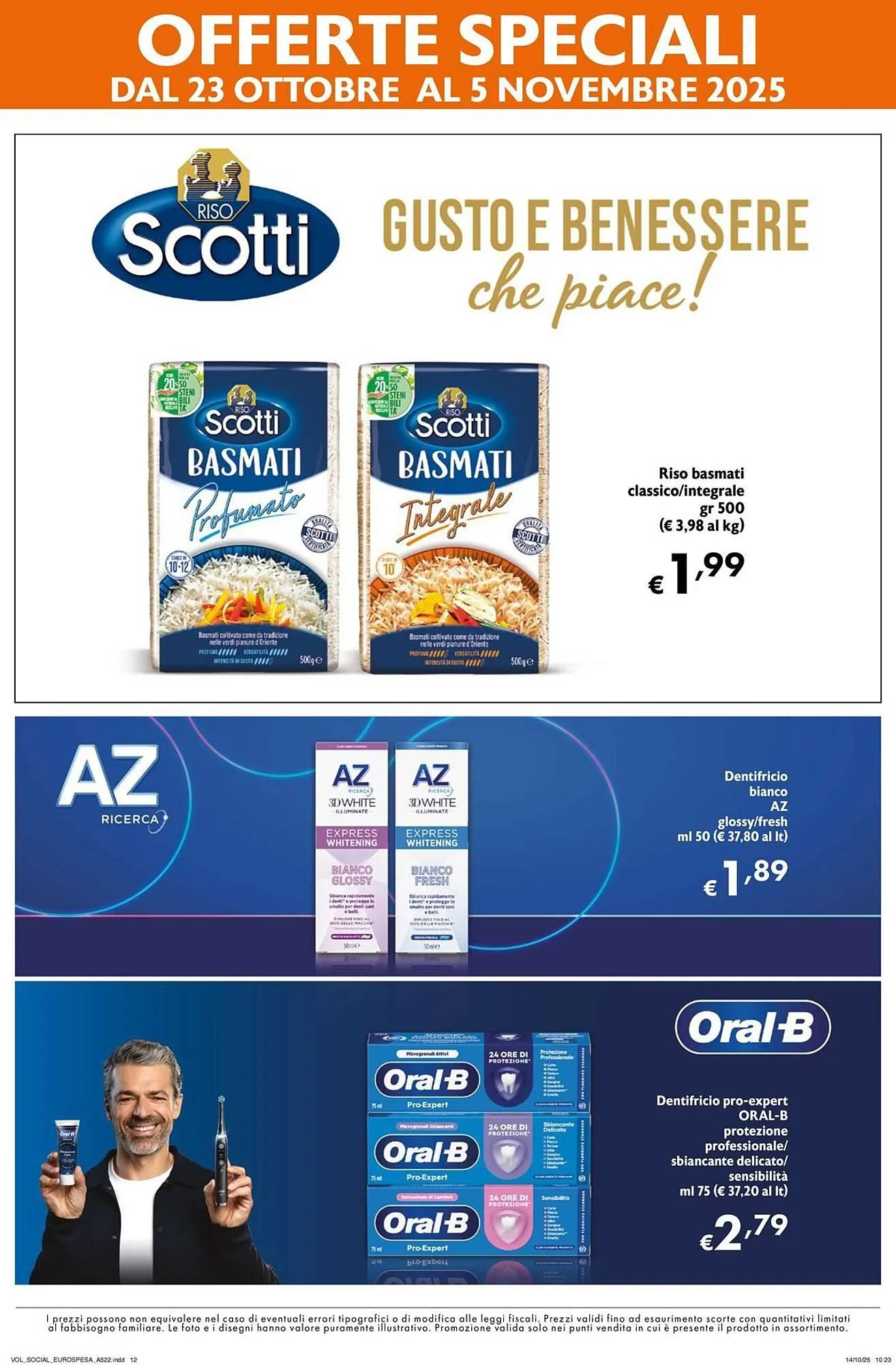 Volantino Eurospesa da 23 ottobre a 5 novembre di 2025 - Pagina del volantino 12