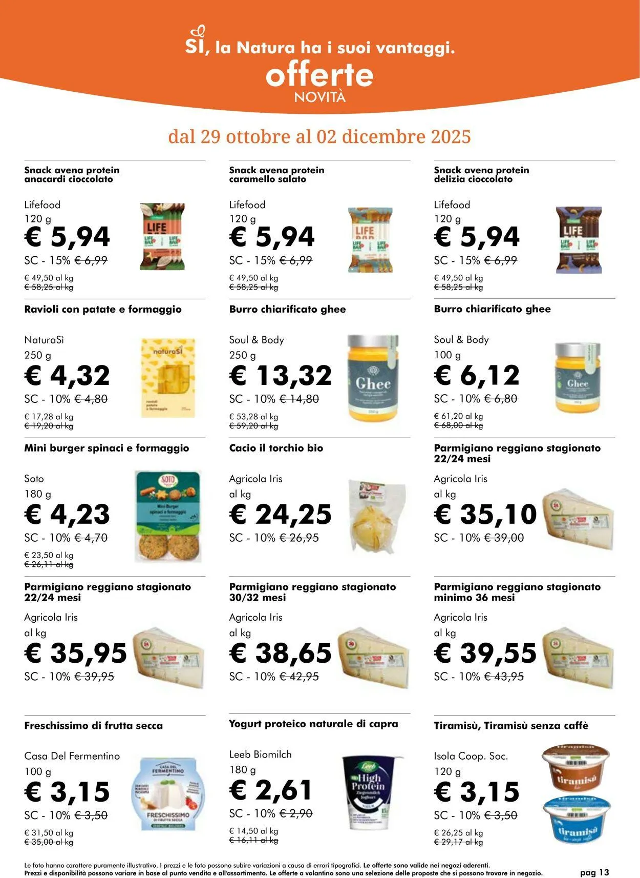 Natura Sì Volantino attuale da 1 gennaio a 15 gennaio di 2026 - Pagina del volantino 9
