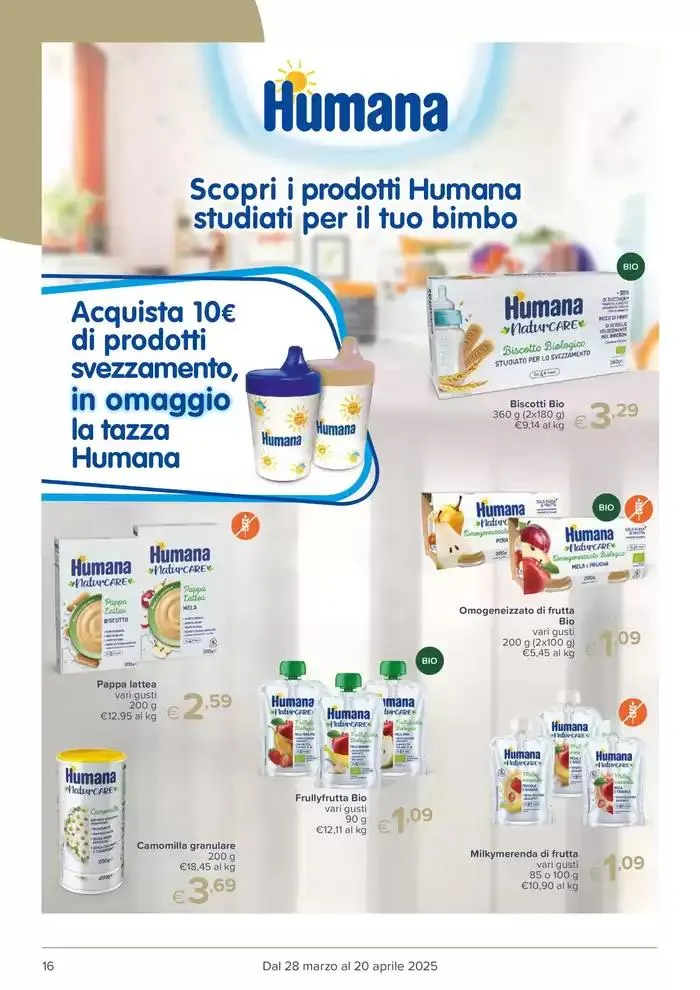 Coccole di natura da 28 marzo a 20 aprile di 2025 - Pagina del volantino 16
