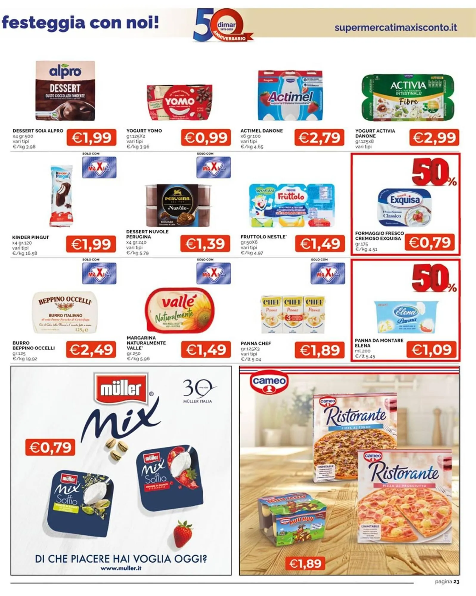 Volantino Maxisconto da 4 settembre a 17 settembre di 2025 - Pagina del volantino 23