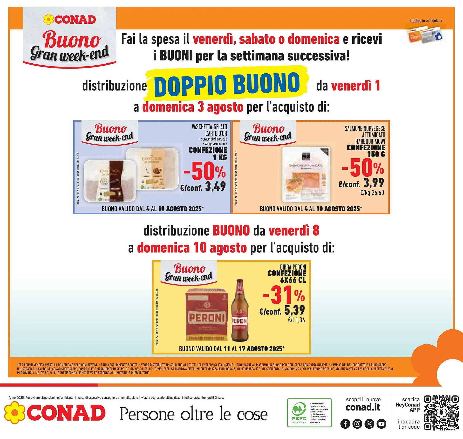 Volantino Conad da 29 luglio a 12 agosto di 2025 - Pagina del volantino 34