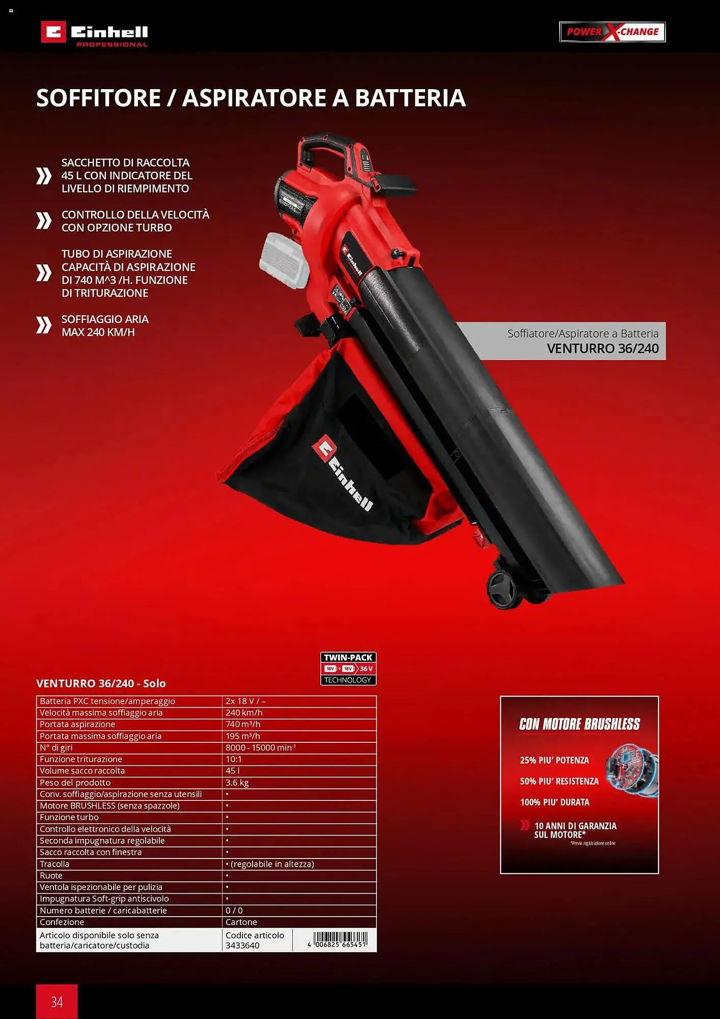 Volantino Einhell da 2 marzo a 30 settembre di 2026 - Pagina del volantino 36