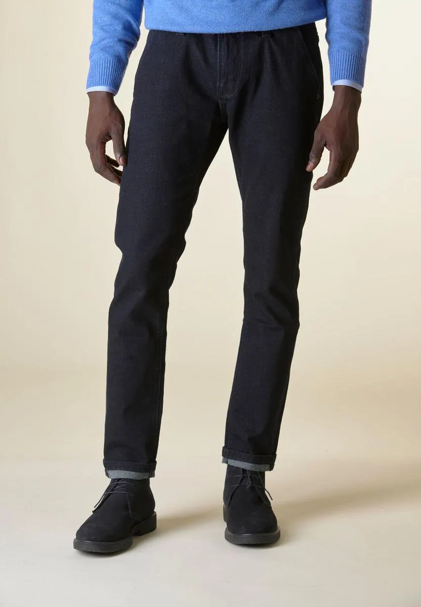 Jeans blu scuro Tasche America custom