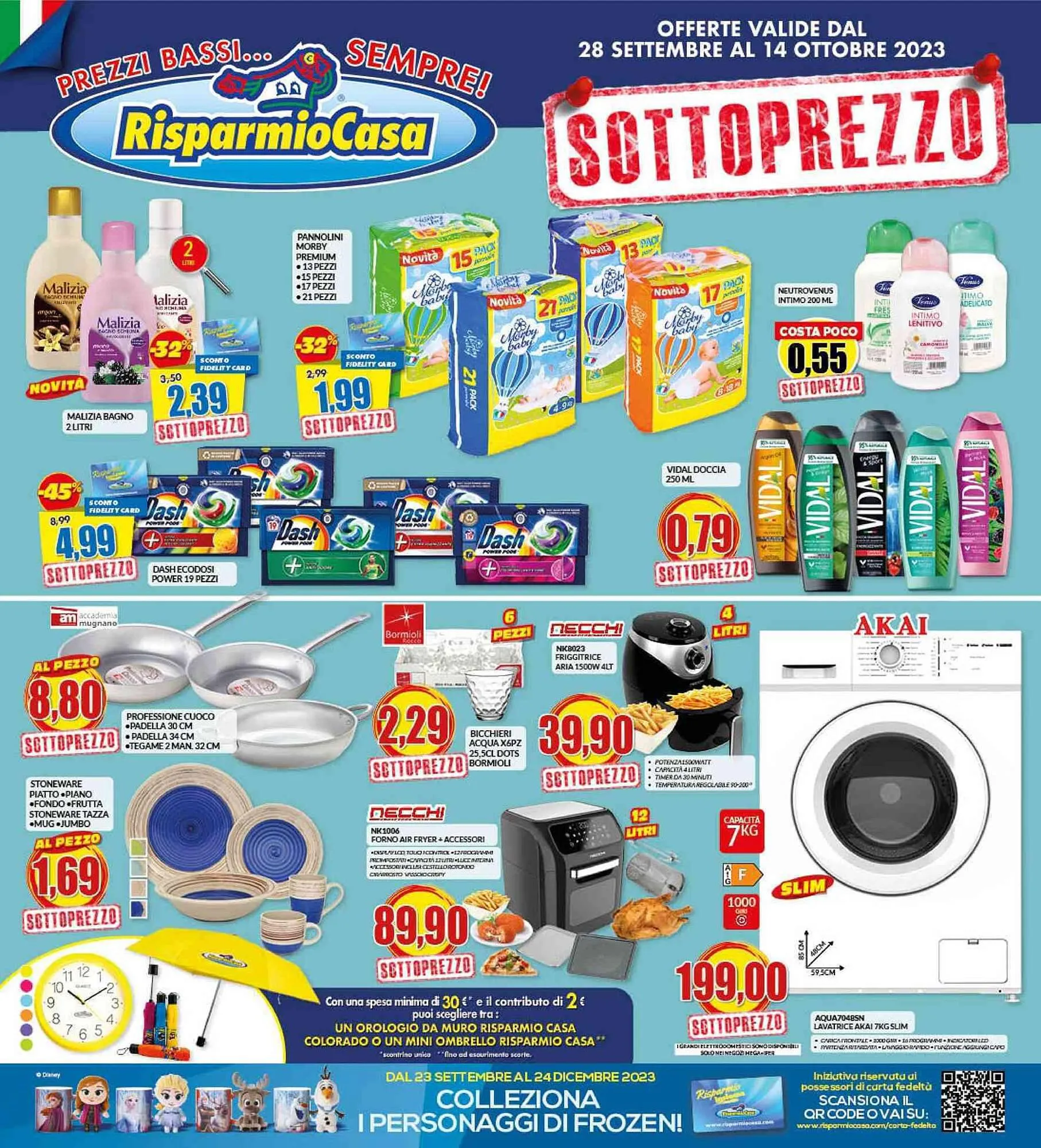 Volantino Risparmio Casa da 28 settembre a 14 ottobre di 2023 - Pagina del volantino 1