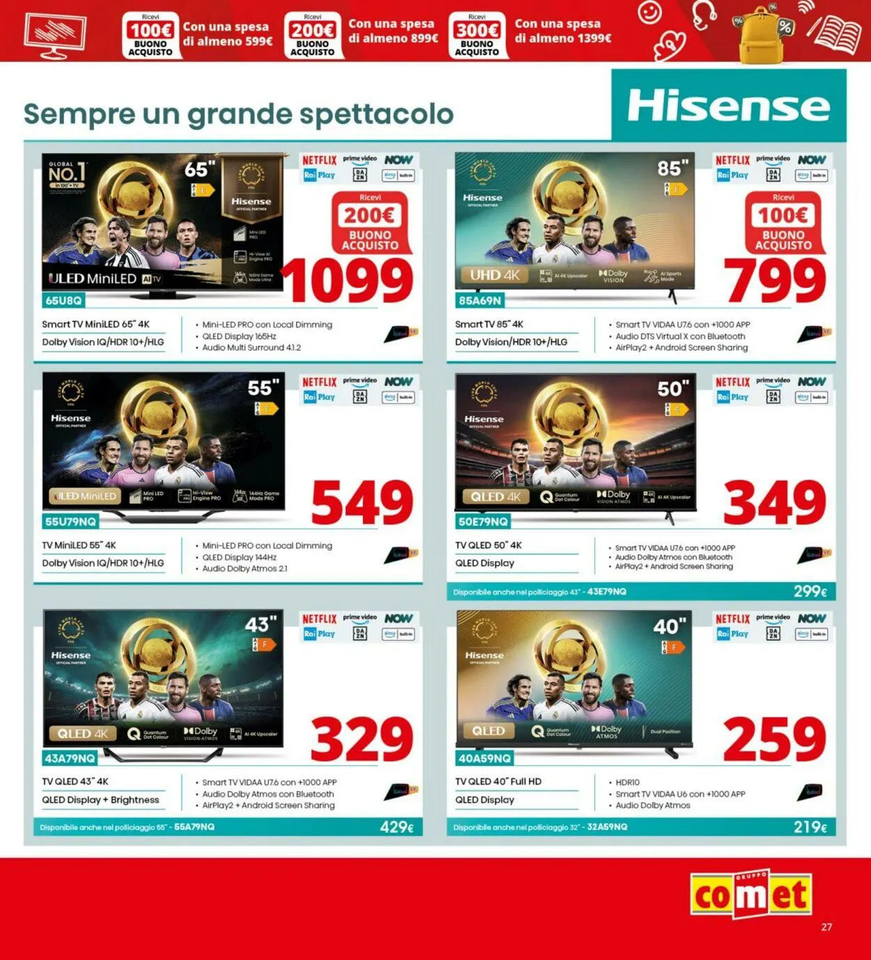 Comet Volantino attuale da 22 agosto a 11 settembre di 2025 - Pagina del volantino 27