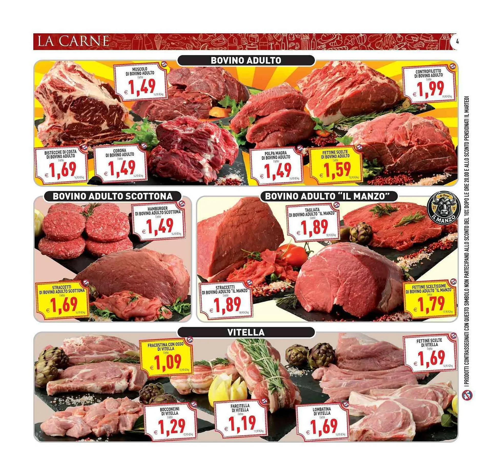 Volantino Supermercati Agorà da 16 luglio a 24 luglio di 2025 - Pagina del volantino 4