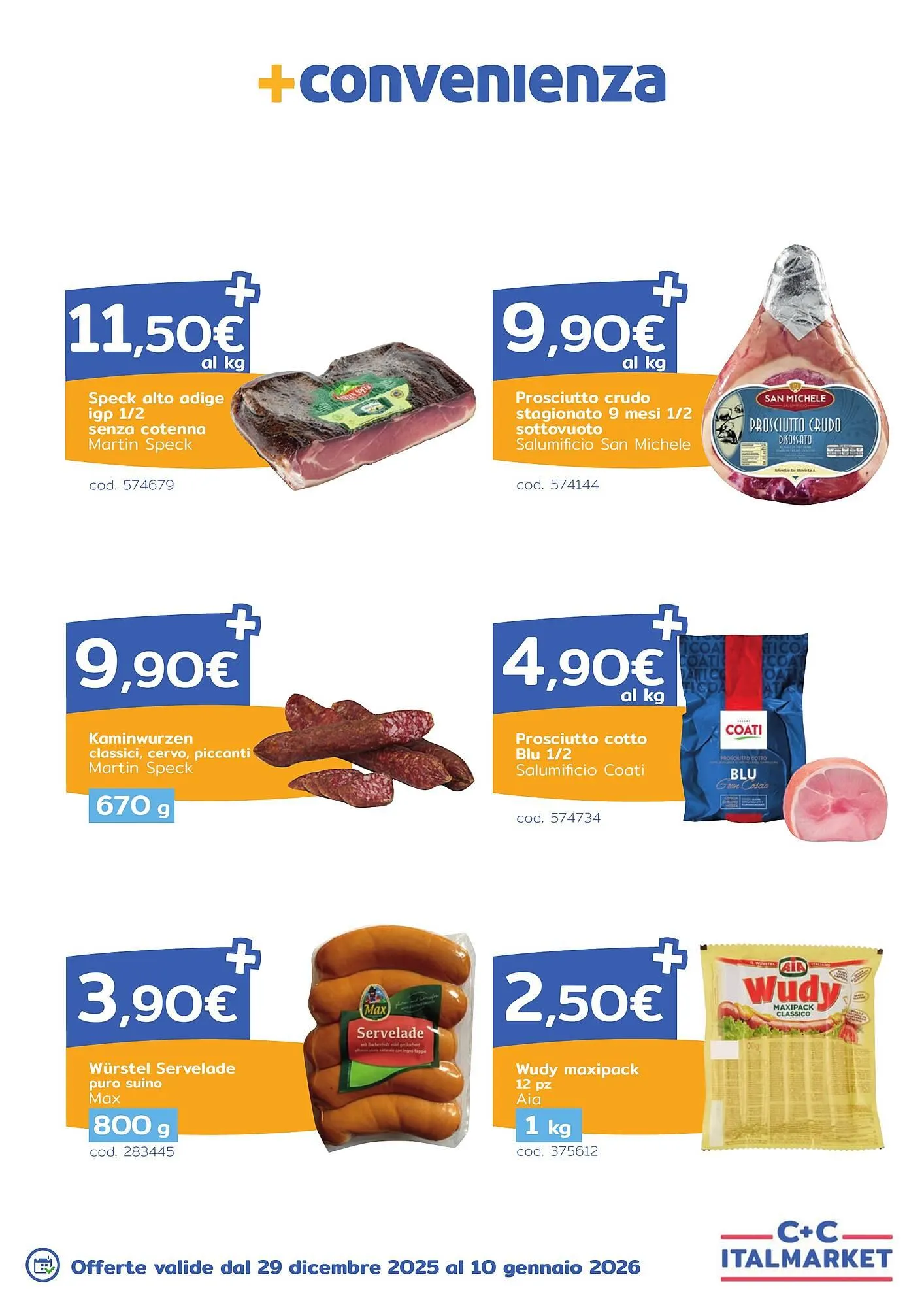 Volantino C+C Italmarket da 29 dicembre a 10 gennaio di 2026 - Pagina del volantino 7