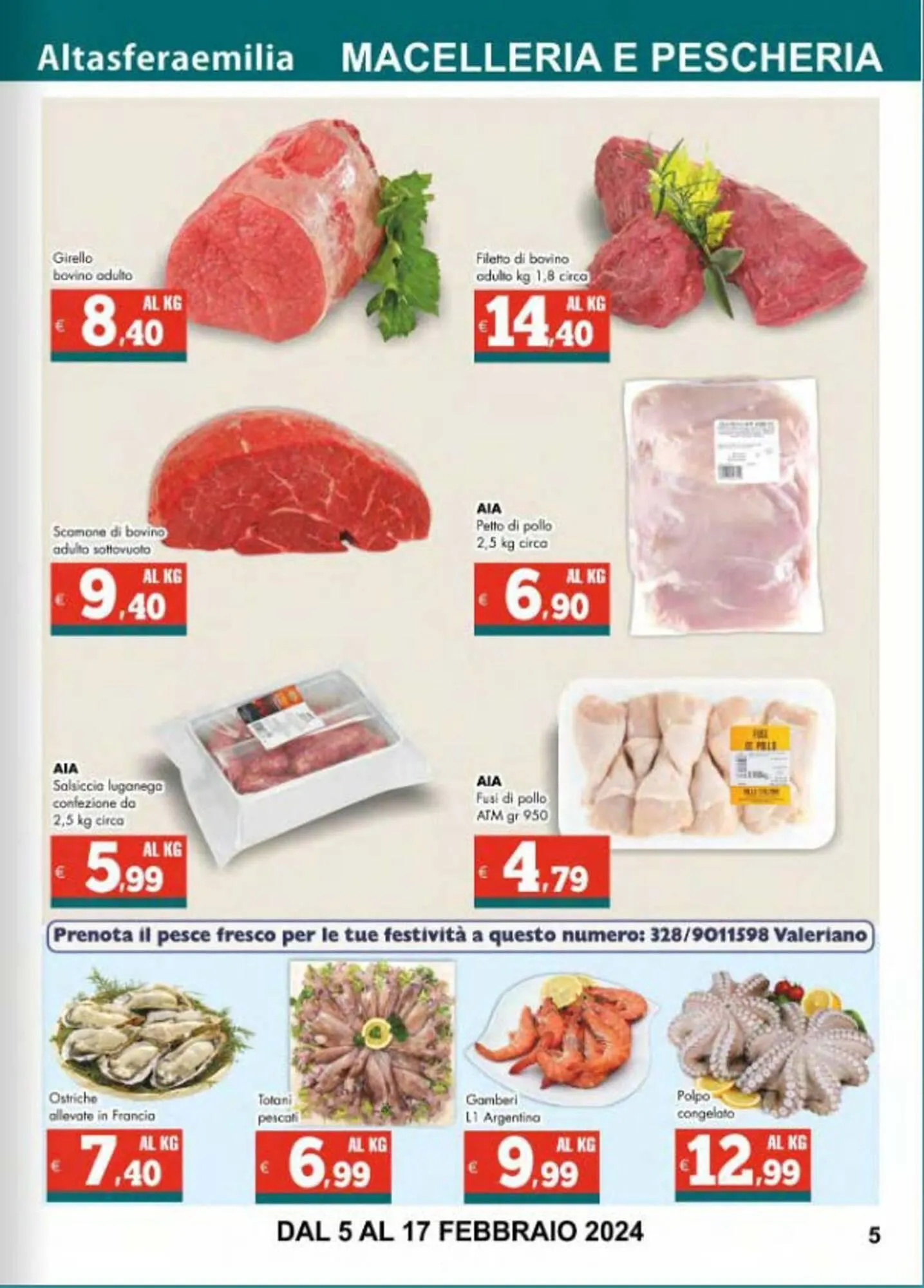 Volantino Altasfera professionisti da 5 febbraio a 17 febbraio di 2024 - Pagina del volantino 5