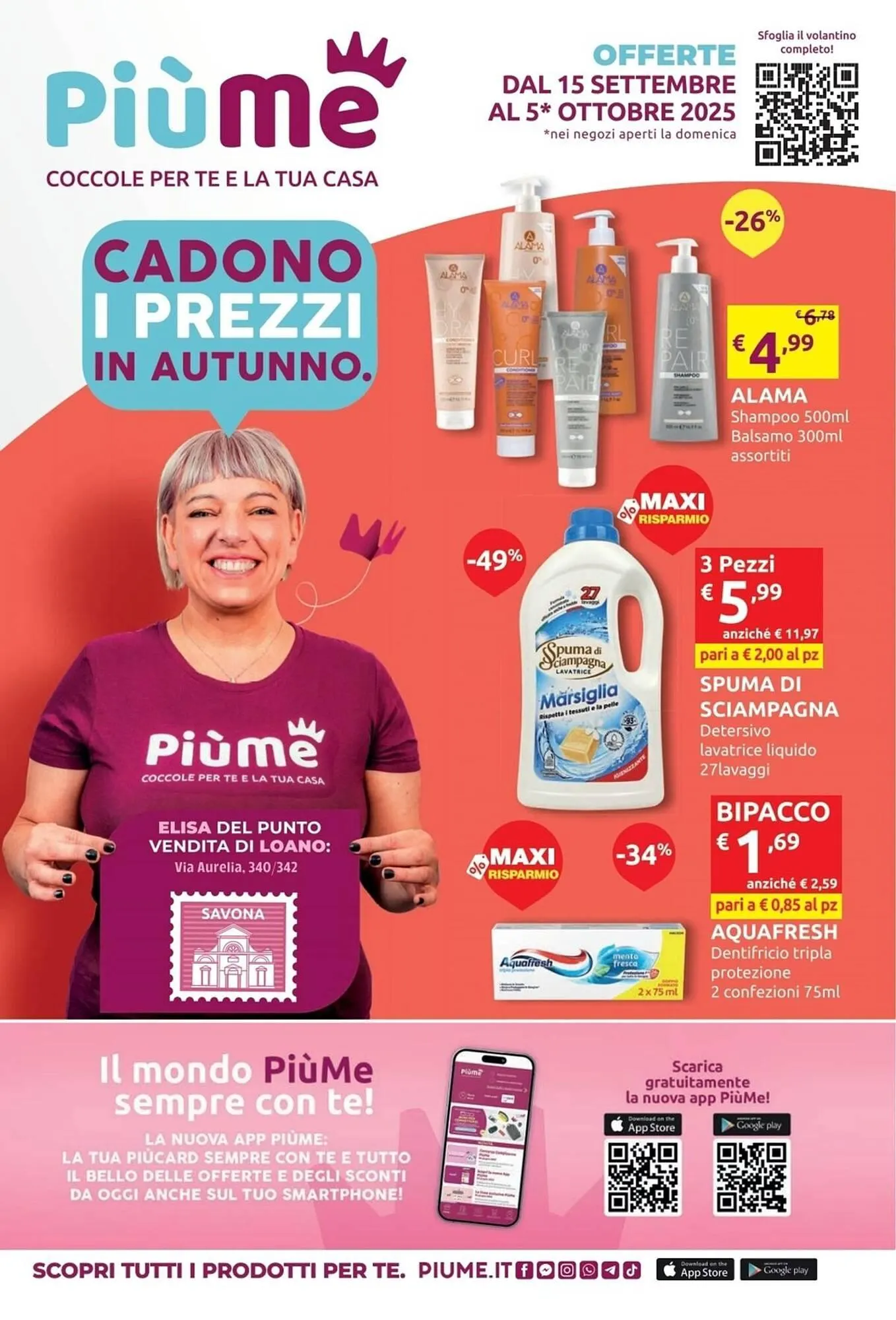 Volantino PiùMe da 15 settembre a 5 ottobre di 2025 - Pagina del volantino 1