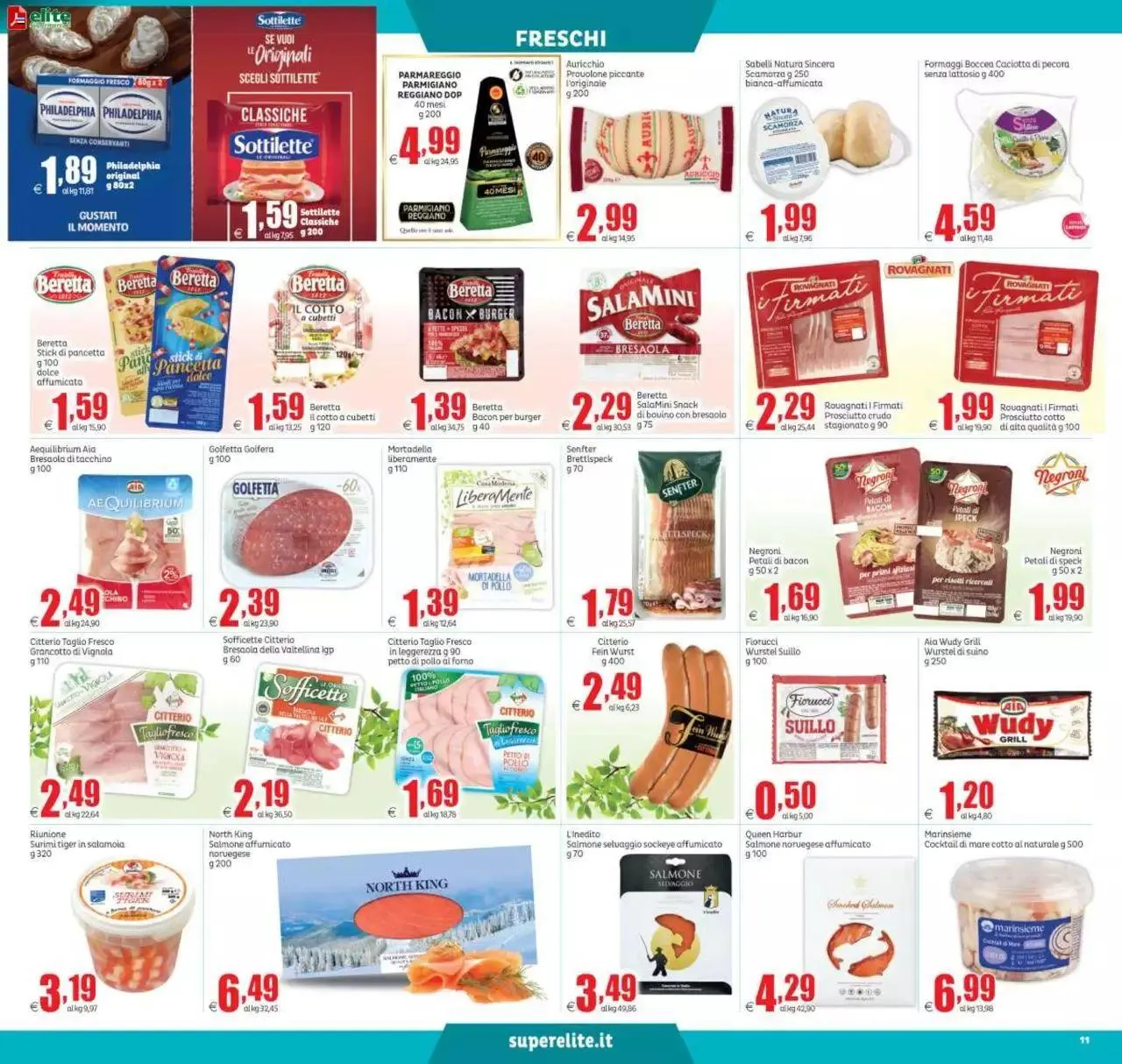 Volantino Elite Supermercati da 31 agosto a 10 settembre di 2023 - Pagina del volantino 11