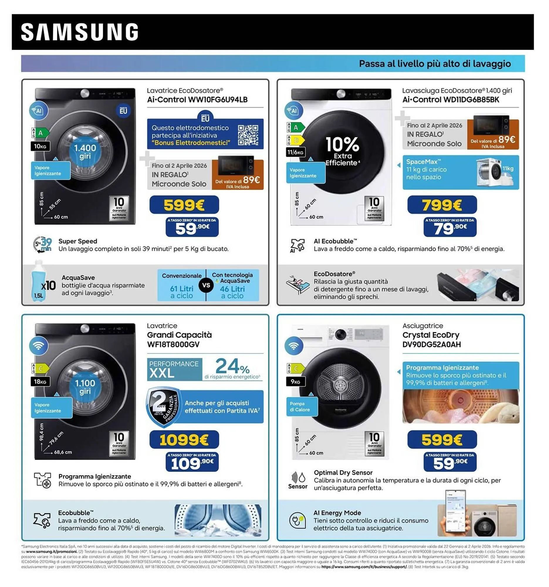 Volantino Euronics da 19 marzo a 8 aprile di 2026 - Pagina del volantino 26