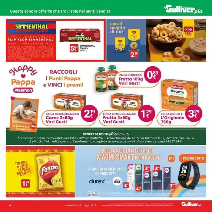 Piccoli prezzi da 2 maggio a 12 maggio di 2025 - Pagina del volantino 36