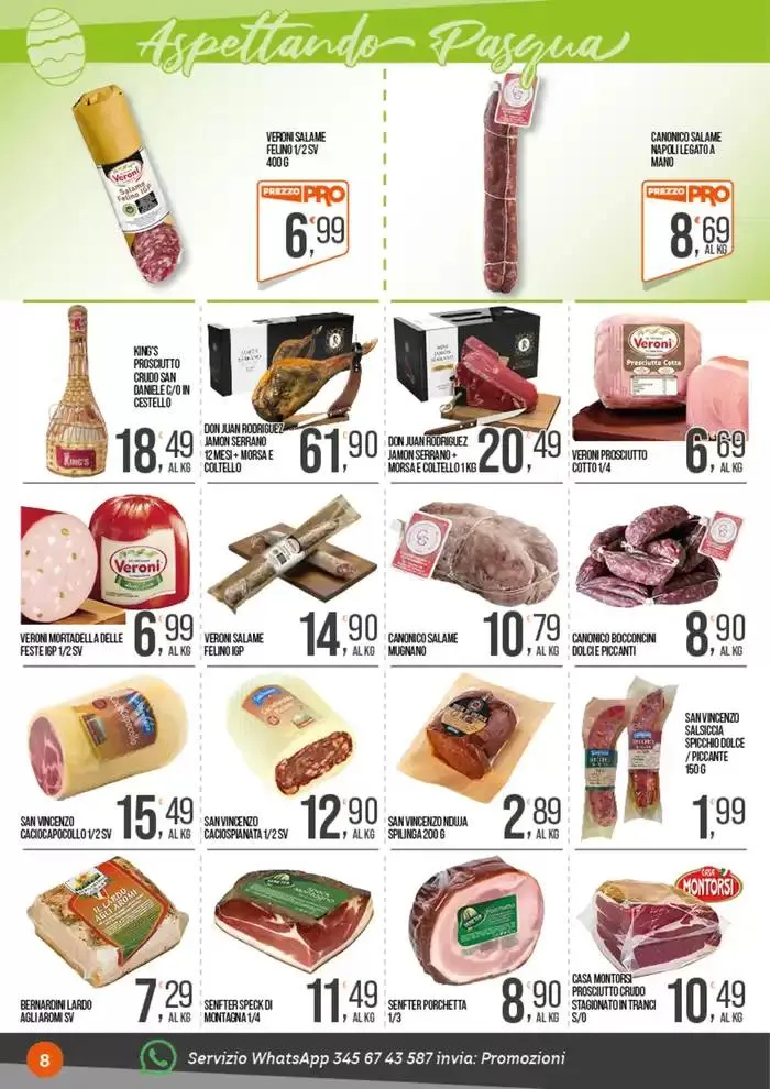 Dolcezza e convenienza per una festa perfetta! da 25 marzo a 6 aprile di 2025 - Pagina del volantino 8