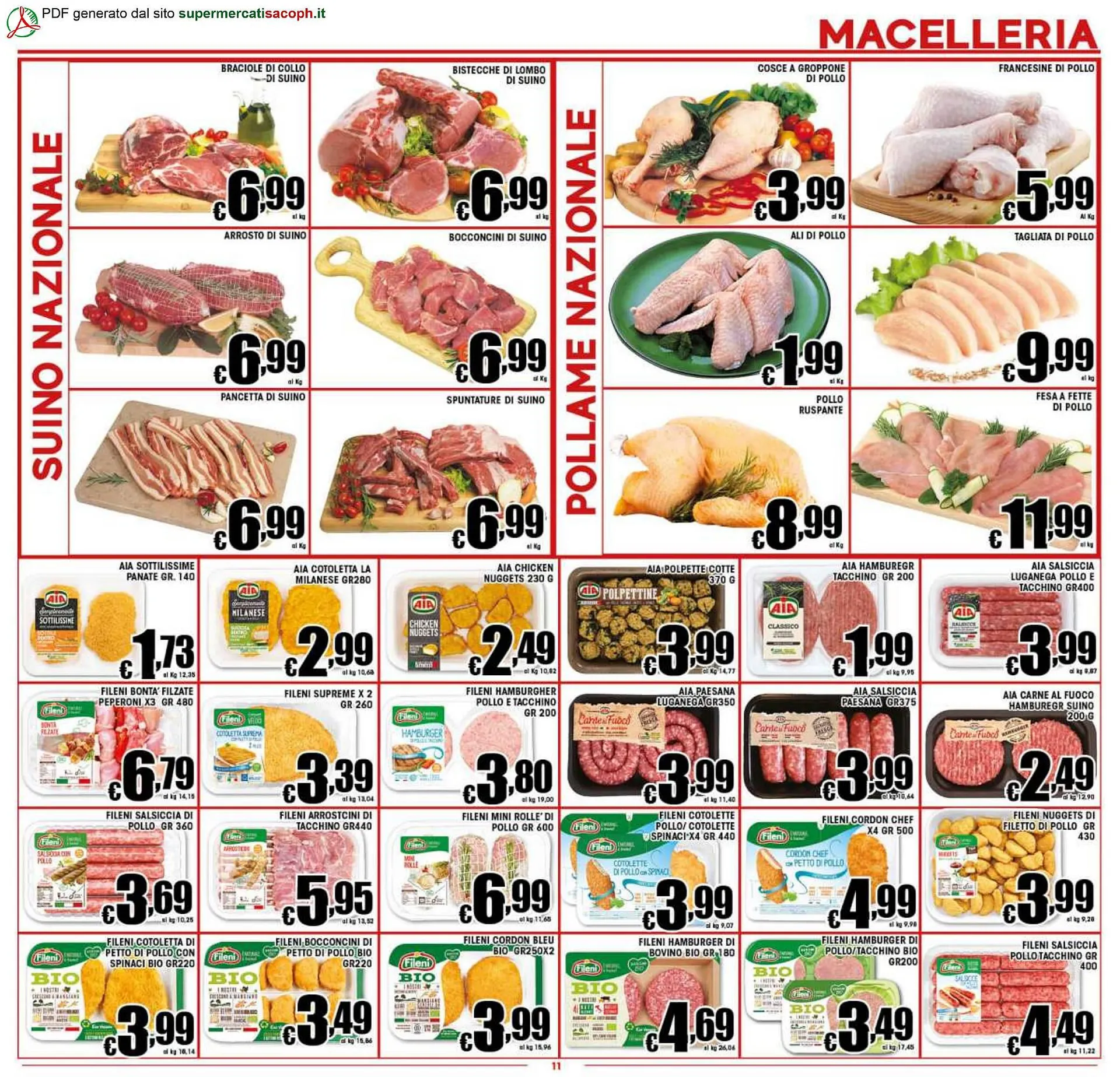Volantino Sacoph da 24 novembre a 4 dicembre di 2023 - Pagina del volantino 11