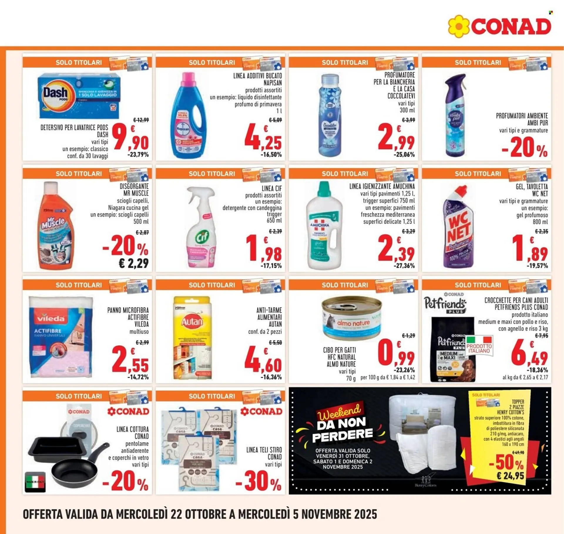Volantino Conad da 22 ottobre a 5 novembre di 2025 - Pagina del volantino 24