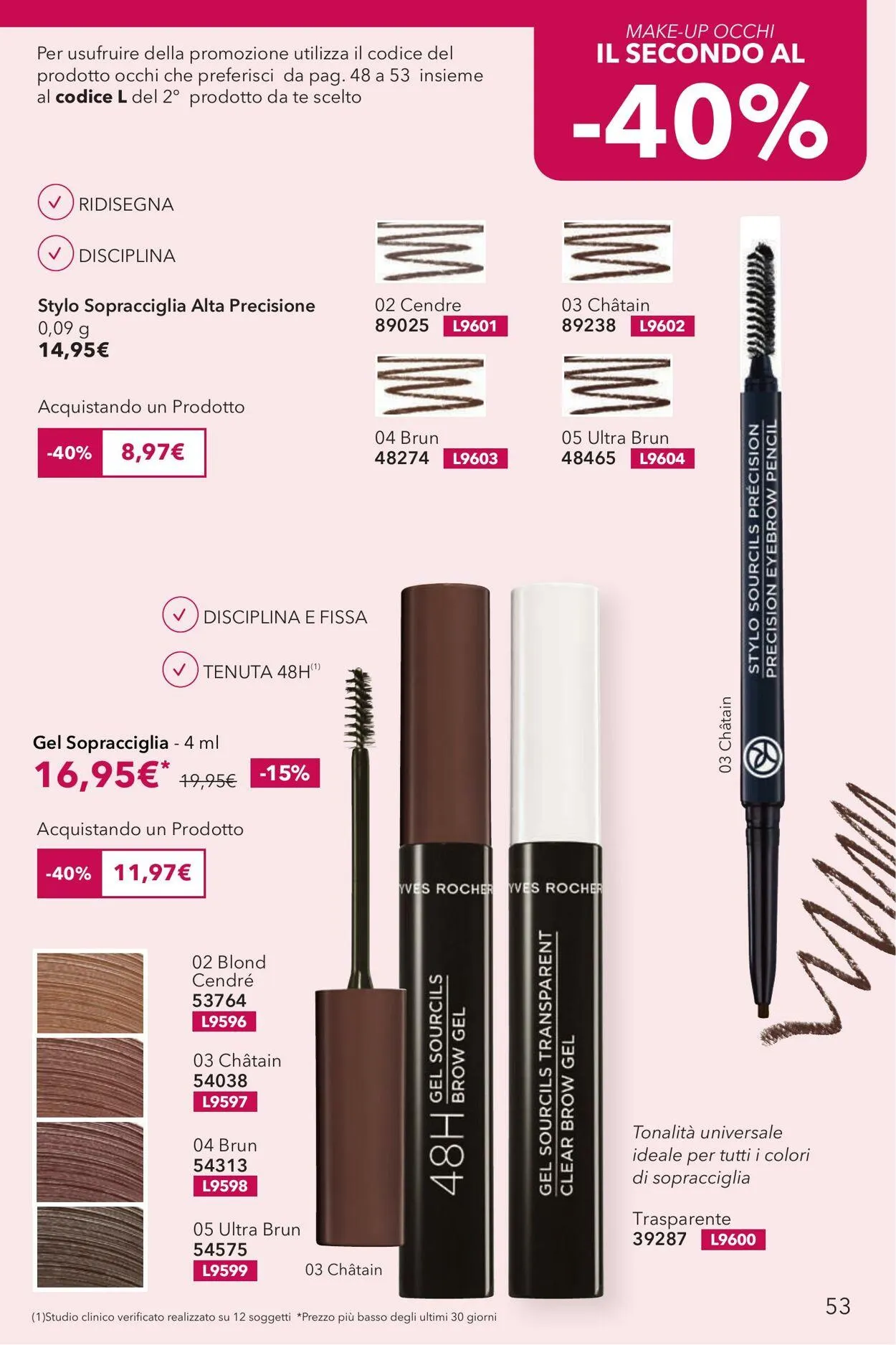 Yves Rocher Volantino attuale da 11 settembre a 25 settembre di 2025 - Pagina del volantino 53