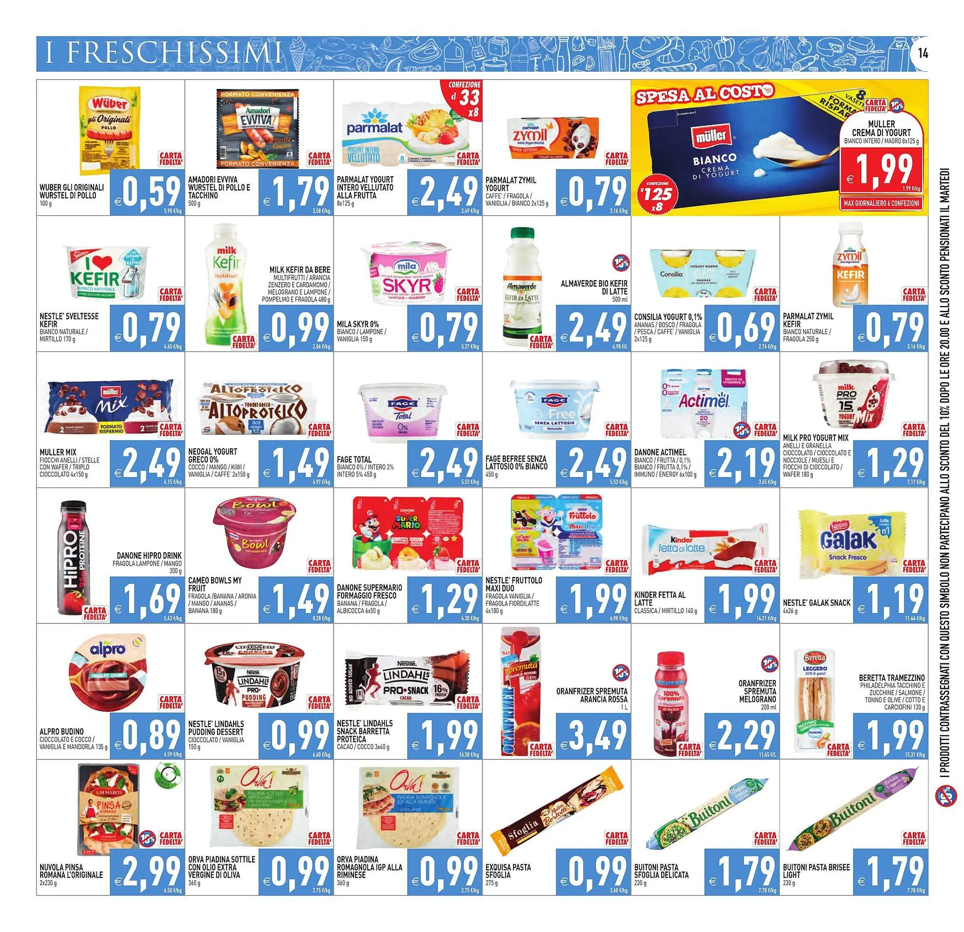 Volantino Supermercati Agorà da 4 luglio a 14 luglio di 2025 - Pagina del volantino 14
