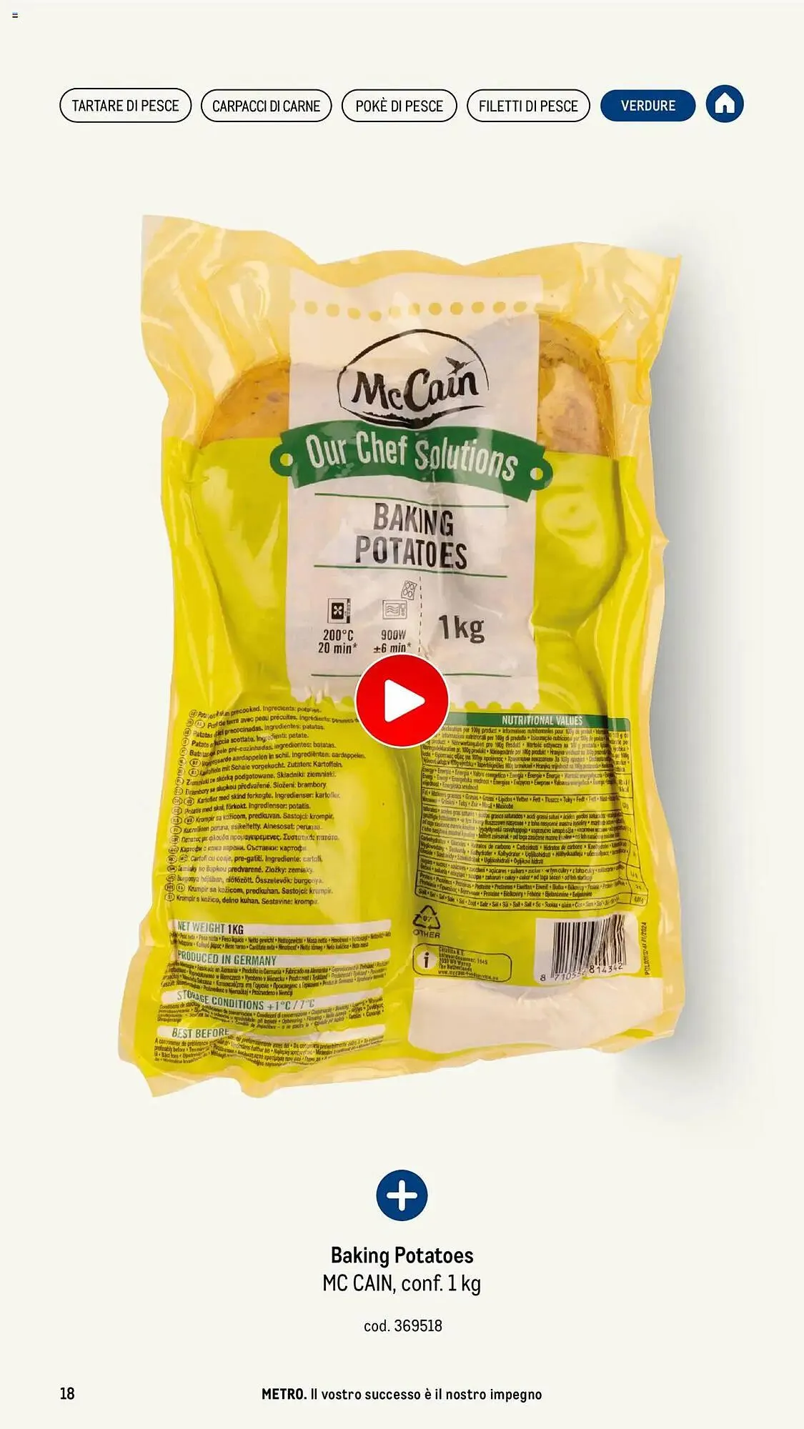 Volantino Metro da 17 aprile a 30 aprile di 2026 - Pagina del volantino 18