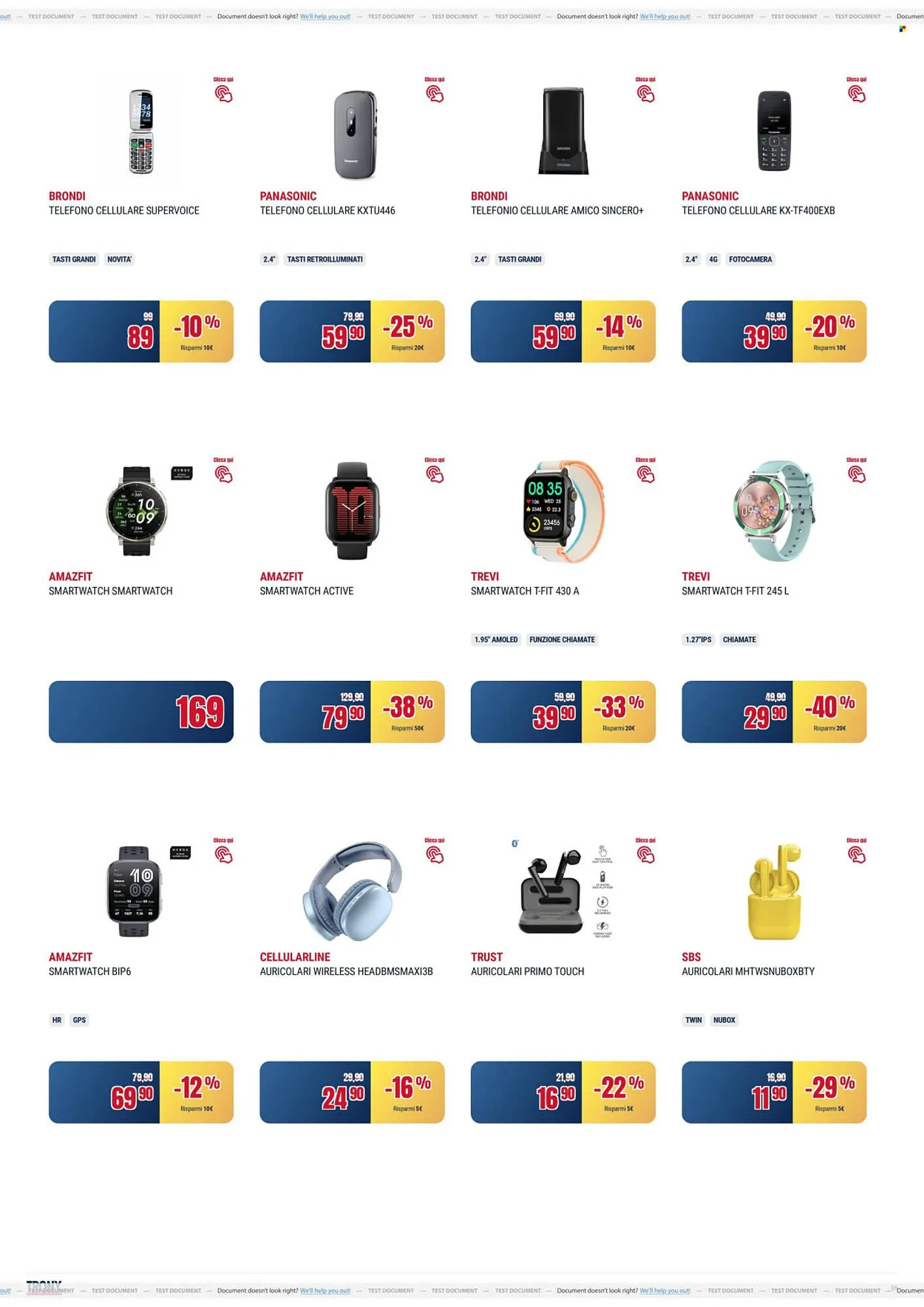 Volantino Trony da 16 aprile a 27 aprile di 2026 - Pagina del volantino 6