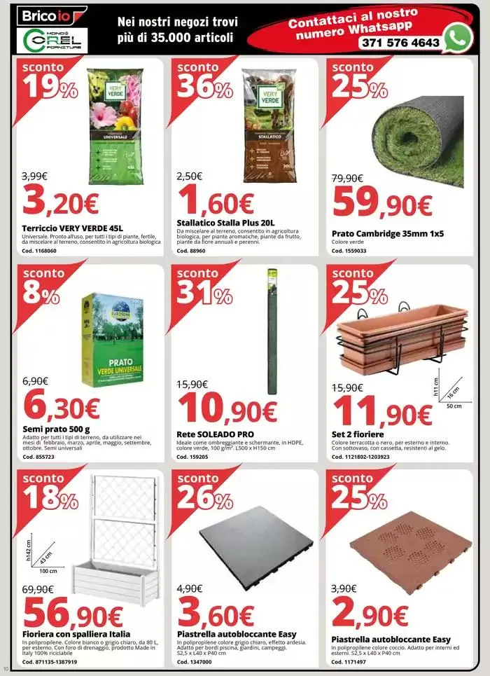 Trovi tutto per i tuoi lavori primaverili da 6 marzo a 23 marzo di 2025 - Pagina del volantino 10