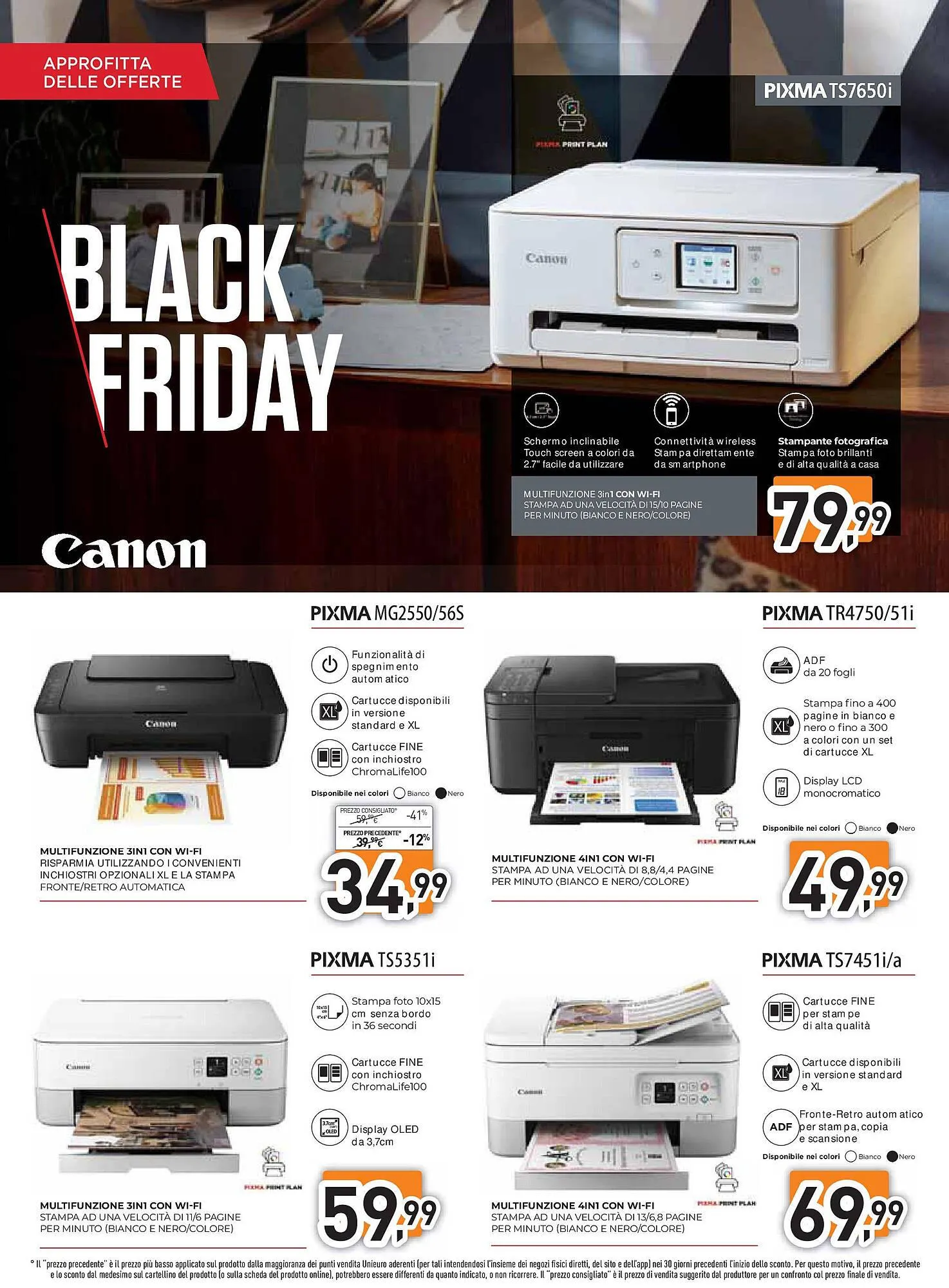 Volantino Unieuro da 27 novembre a 5 dicembre di 2024 - Pagina del volantino 30