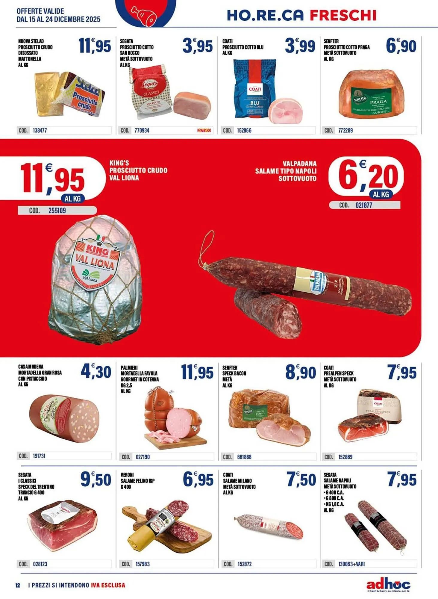 Volantino Adhoc da 15 dicembre a 24 dicembre di 2025 - Pagina del volantino 12