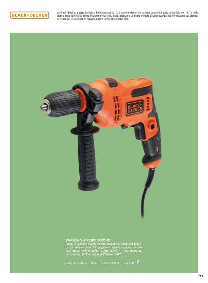 Catalogo Premi 2024 da 24 giugno a 9 febbraio di 2025 - Pagina del volantino 73