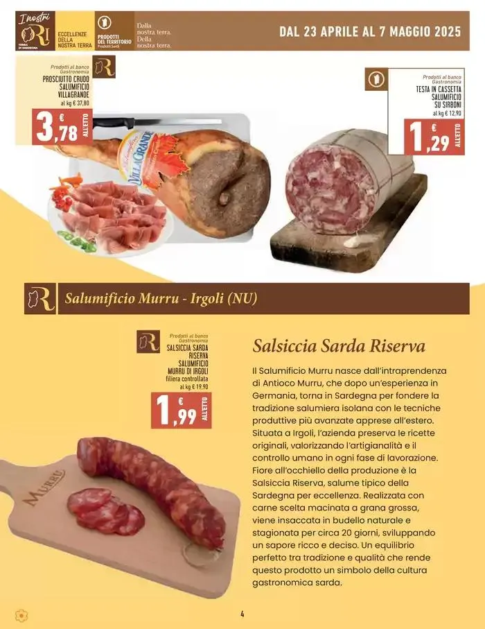 Amare gustare vivere da 23 aprile a 7 maggio di 2025 - Pagina del volantino 4