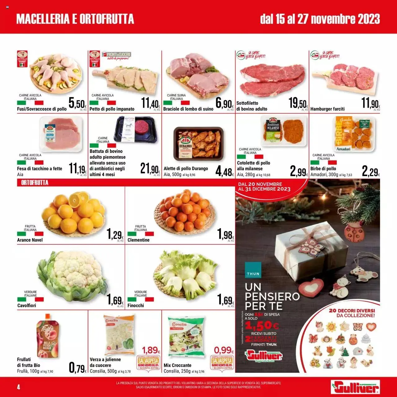 Gulliver - Black Friday da 15 novembre a 27 novembre di 2023 - Pagina del volantino 4