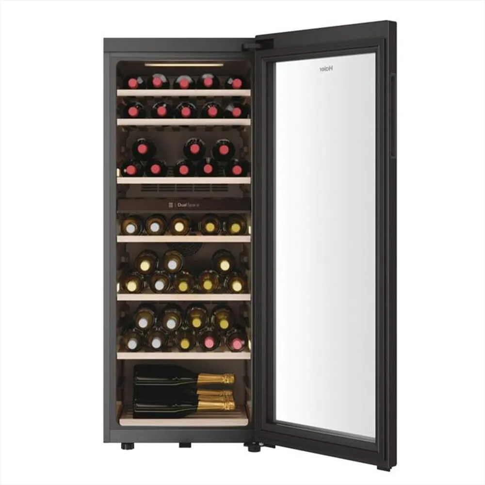 HAIER - Cantinetta HWS77GDAU1 Classe G 77 bottiglie-Nero