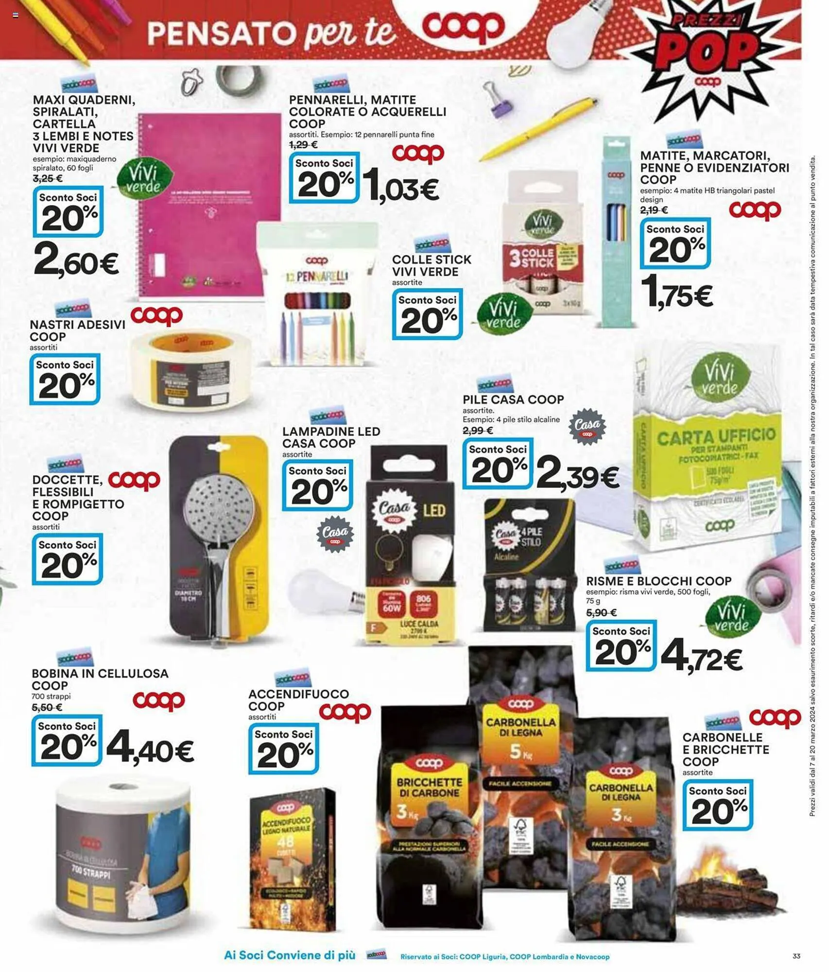 Volantino Ipercoop da 7 marzo a 20 marzo di 2024 - Pagina del volantino 33