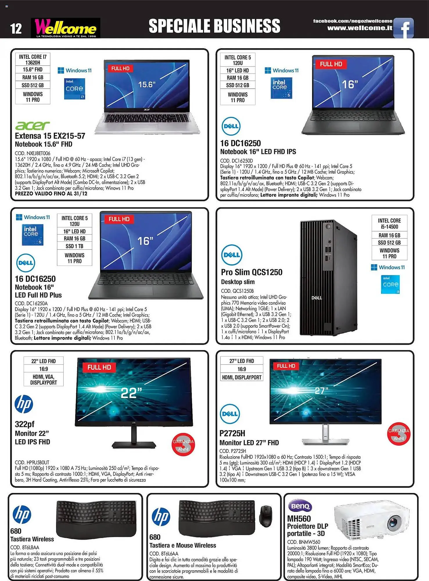Volantino Wellcome da 23 dicembre a 14 gennaio di 2026 - Pagina del volantino 12