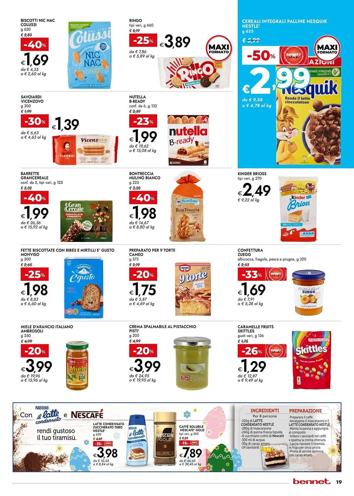 Volantino Bennet da 7 aprile a 21 aprile di 2025 - Pagina del volantino 19
