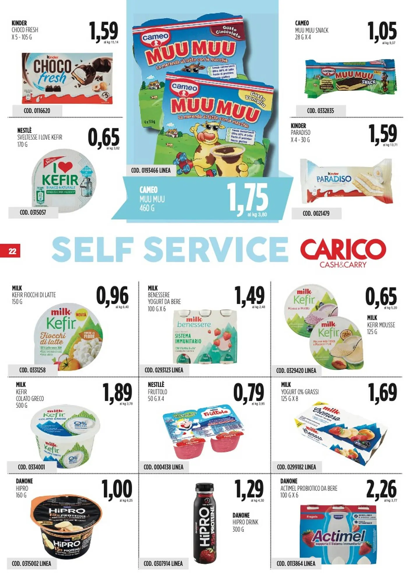 Volantino Carico Cash & Carry da 6 novembre a 19 novembre di 2025 - Pagina del volantino 22