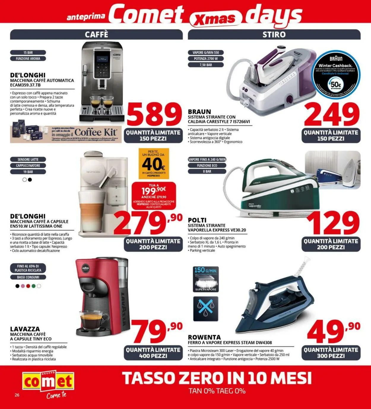 Comet Volantino attuale da 1 dicembre a 7 dicembre di 2023 - Pagina del volantino 26