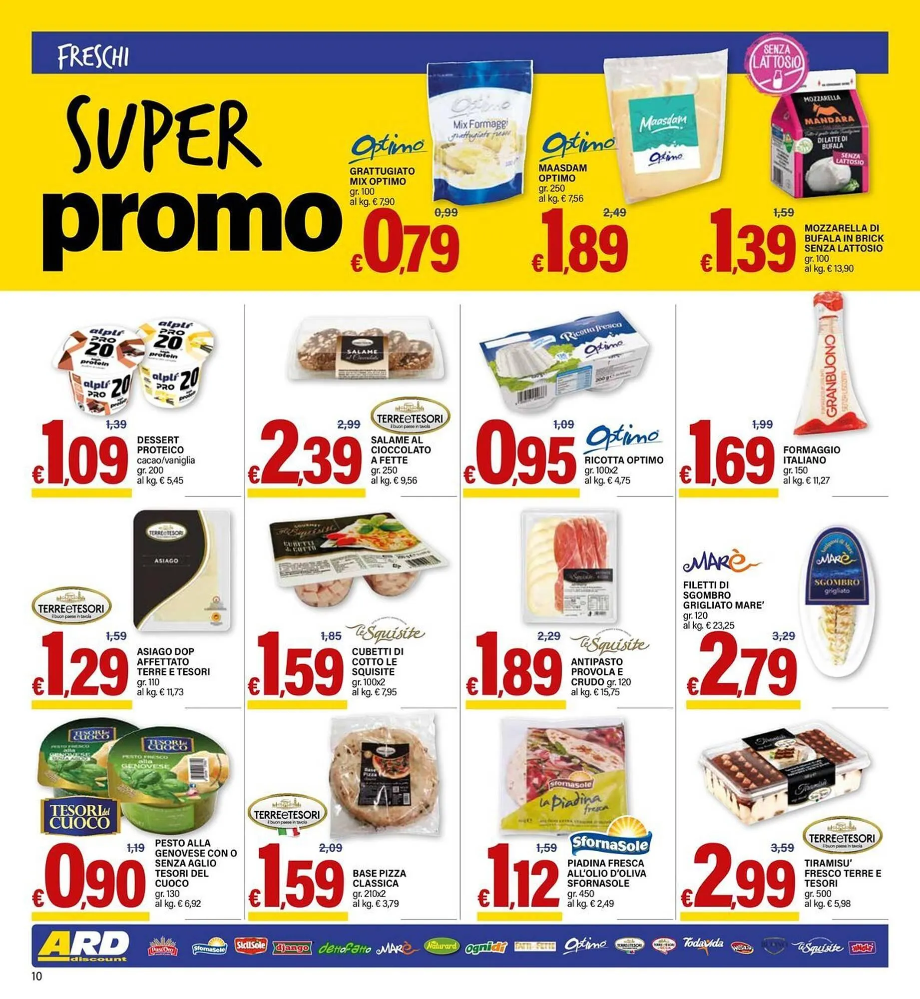 Volantino Ard Discount da 3 ottobre a 13 ottobre di 2024 - Pagina del volantino 10