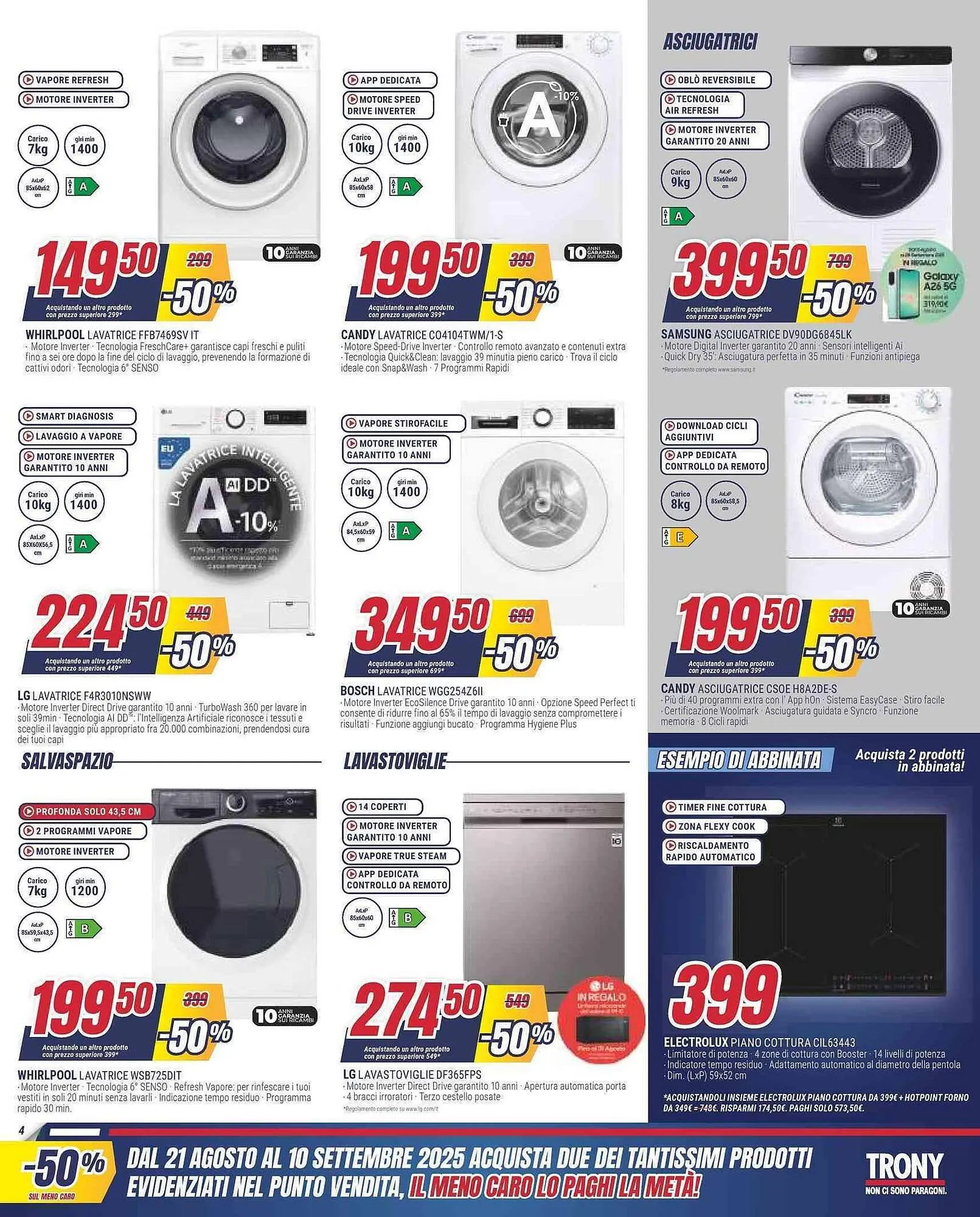 Volantino Trony da 21 agosto a 10 settembre di 2025 - Pagina del volantino 4