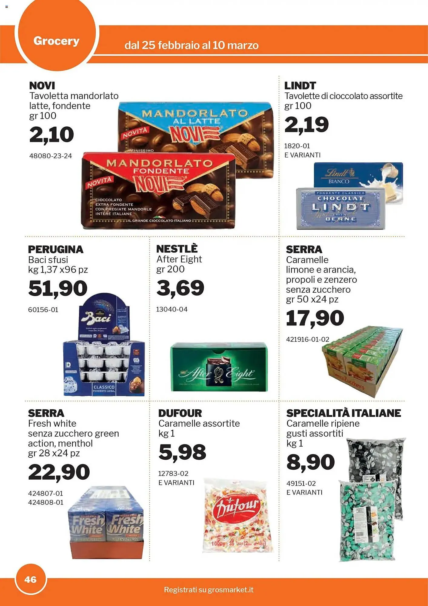 Volantino GrosMarket da 25 febbraio a 10 marzo di 2026 - Pagina del volantino 45