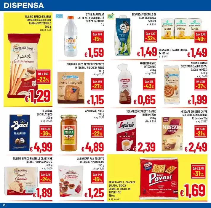 SUPER OFFERTE da 19 marzo a 29 marzo di 2025 - Pagina del volantino 10