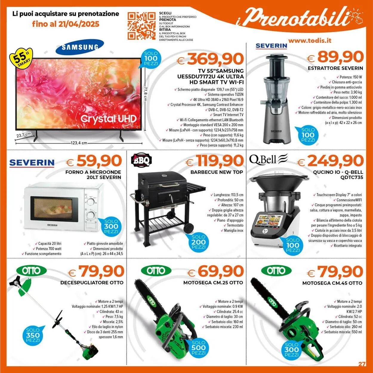 Todis Volantino attuale da 28 maggio a 11 giugno di 2025 - Pagina del volantino 27